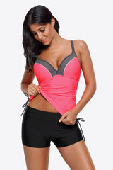 Contrast Sweetheart Neck Swim Cami king-general-store-5710.myshopify.com