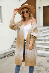 Gradient Open Front Cardigan king-general-store-5710.myshopify.com