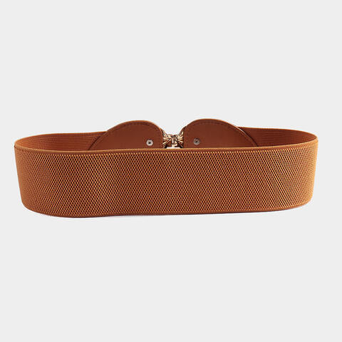 Alloy Leaf Buckle Elastic Belt king-general-store-5710.myshopify.com