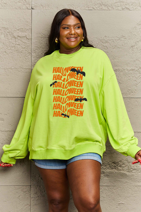 Simply Love Full Size HALLOWEEN Graphic Sweatshirt king-general-store-5710.myshopify.com
