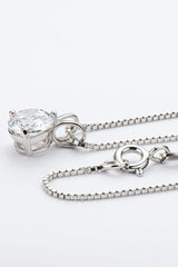 Show Off 1 Carat Moissanite Pendant Necklace king-general-store-5710.myshopify.com