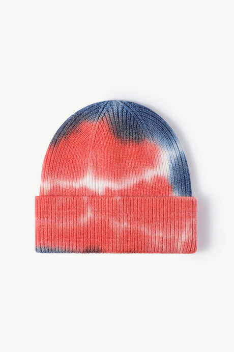 Tie-Dye Cuffed Knit Beanie king-general-store-5710.myshopify.com