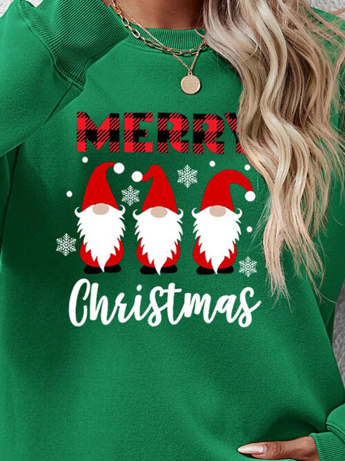 MERRY CHRISTMAS Long Sleeve Sweatshirt king-general-store-5710.myshopify.com