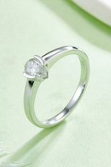 Moissanite 925 Sterling Silver Solitaire Ring king-general-store-5710.myshopify.com