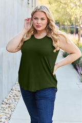 Basic Bae Full Size Round Neck Tank king-general-store-5710.myshopify.com