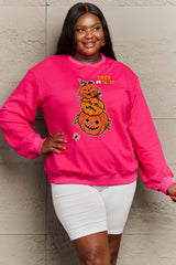 Simply Love Full Size TRICK OR TREAT Graphic Sweatshirt king-general-store-5710.myshopify.com