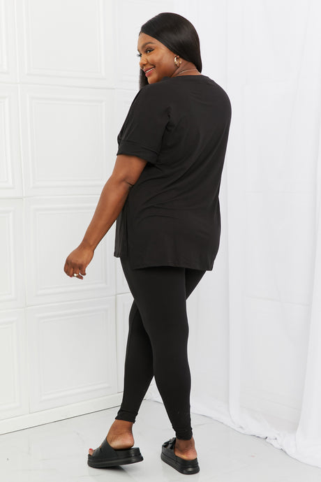 Zenana Self Love Full Size Brushed DTY Microfiber Lounge Set in Black king-general-store-5710.myshopify.com