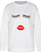 Graphic Dropped Shoulder Round Neck Sweatshirt king-general-store-5710.myshopify.com