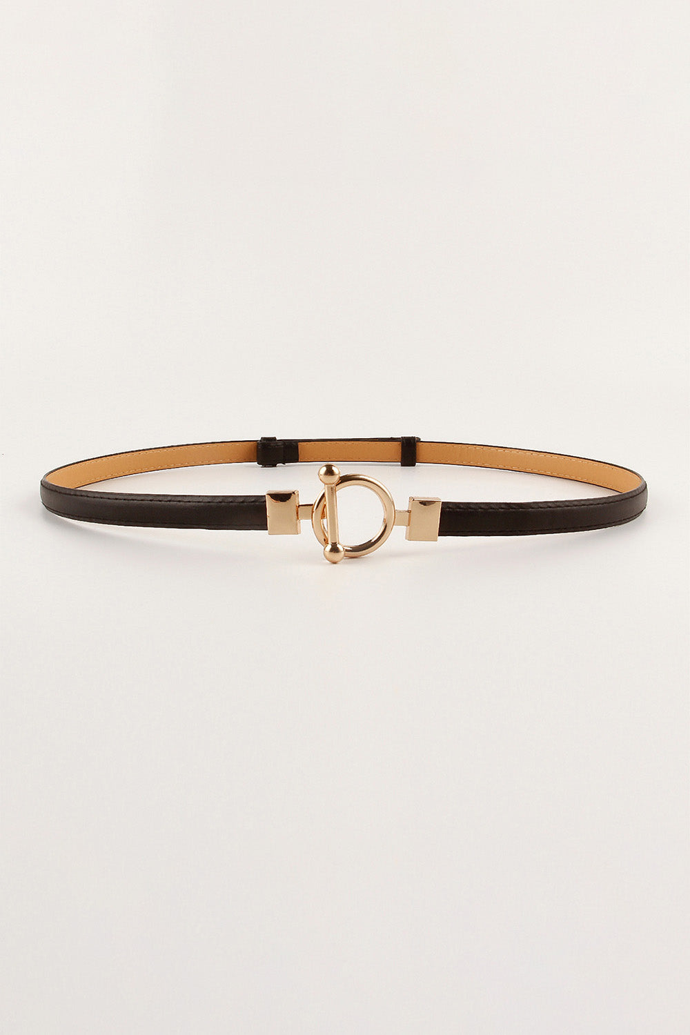 Toggle Buckle Skinny PU Belt king-general-store-5710.myshopify.com