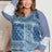 Plus Size V-Neck Printed Raglan Sleeve Blouse king-general-store-5710.myshopify.com