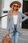 Open Front Long Sleeve Cardigan king-general-store-5710.myshopify.com