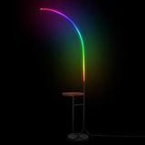 NYX Crescent RGB Side Table with Wireless Charging